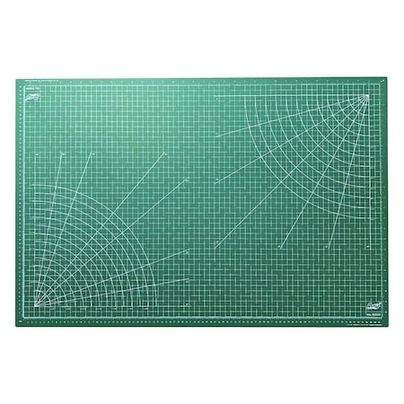 Excel Blades 24 in. x 36 in. Self Healing Cutting Mat with Measurement Grid 60033IND